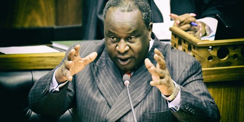 Tito Mboweni’s balancing act on a very slack budget tightrope