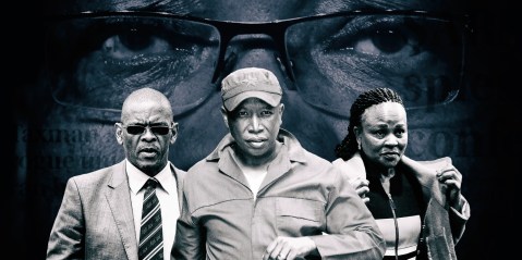 Malema and Rampedi spin outlandish new ‘rogue unit’ narrative