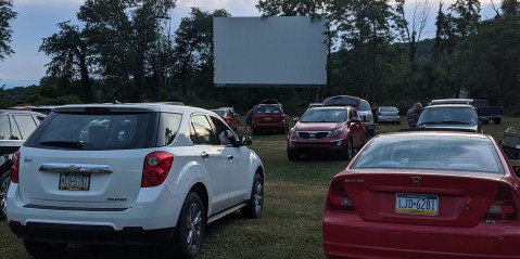 Point Break: Graduating at a drive-in