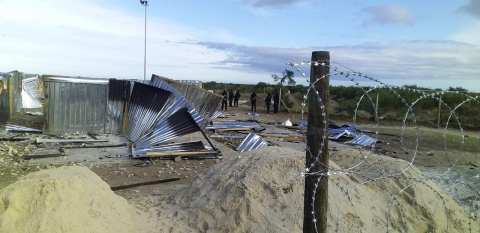 Building temporary houses for Masiphumelele fire victims on sports field will just lead to more conflict