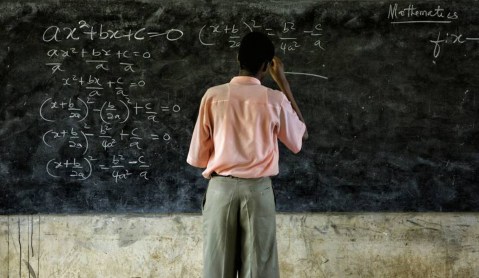 School Maths: Dropping the bar for mathematics passes may not add up