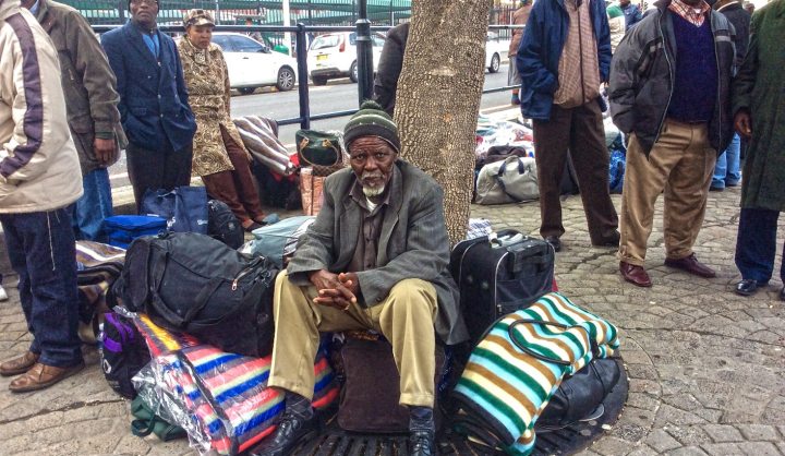 Desperation, Inc: Eastern Cape pensioners looking for justice outside Parliament