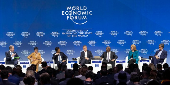 A lopsided dance at the World Economic Forum
