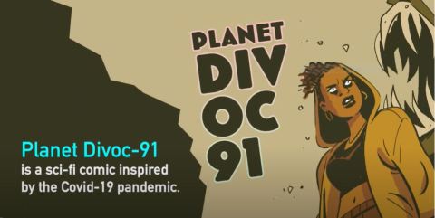 Video: Science fact inspires science fiction through Covid-19 pandemic comic
