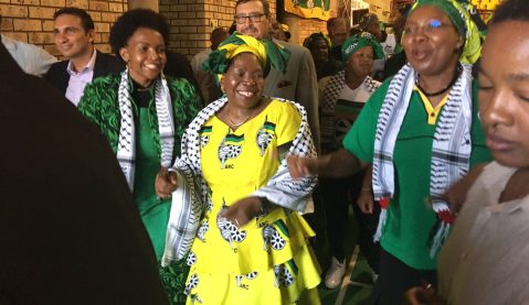 TRAINSPOTTER: The Air Apparent—at an Israeli Apartheid Week lecture, Dlamini-Zuma signals she’s ready to rise