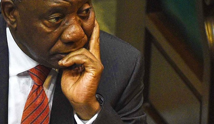 TRAINSPOTTER: Cyril Ramaphosa and his many big, fat, mayo-drenched polony sandwiches