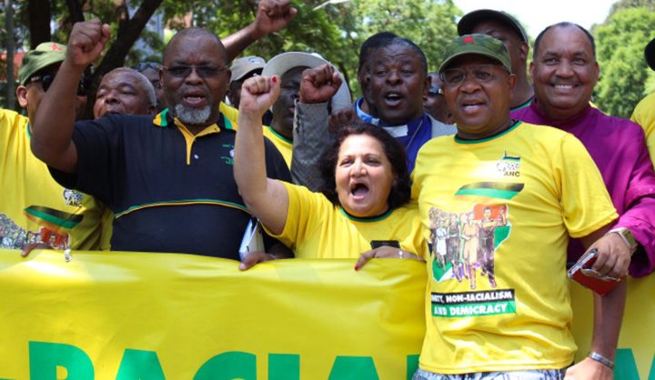Trainspotter: When the ANC marched against Racism, and railed at The Great Satan