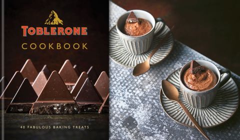 Decadent Chocolate Pots from the Toblerone Cookbook