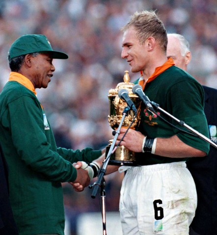 Rugby World Cup 1995: Madiba and Francois Pienaar give hope to the New South Africa