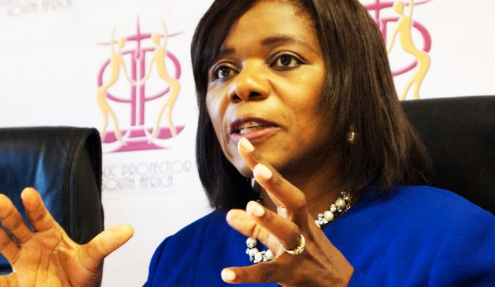 Madonsela: It’s Animal Farm, and the pigs are eating all the food