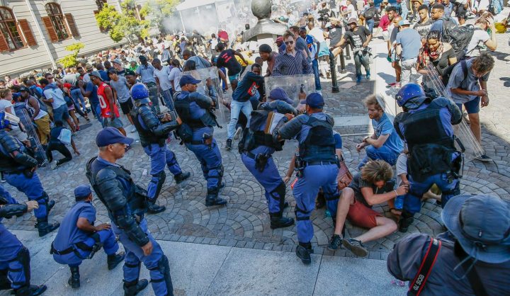 #FeesMustFall: The day Parliament became a war zone