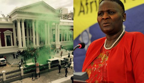 Parliament diary: Stun grenades whizz again, Riah Phiyega hung out to dry
