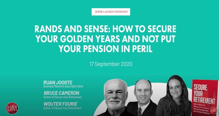 Money matters for retirees, with Bruce Cameron and Wouter Fourie