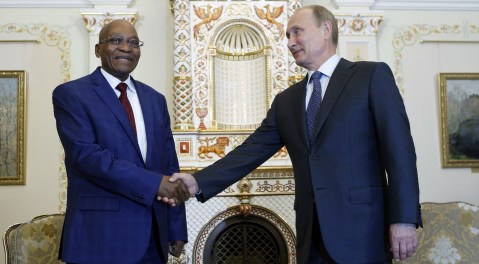 Analysis: Russia and South Africa, together for decades