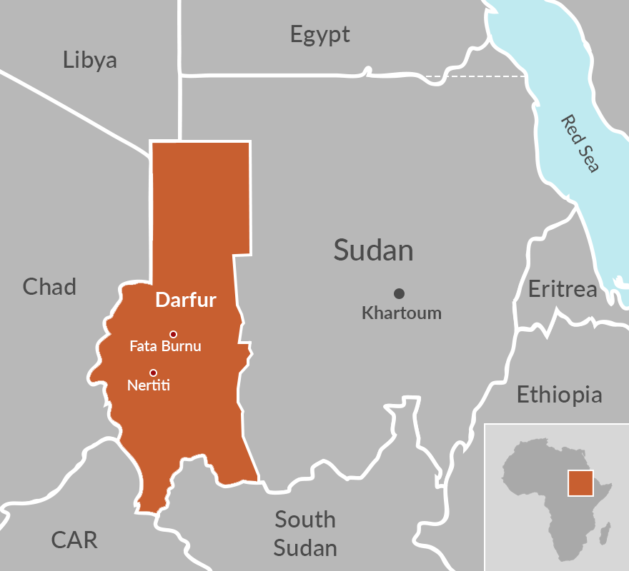 Sudan Map New 