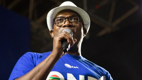 Bonginkosi Madikizela talks unity as he holds on to leadership of Democratic Alliance in the Western Cape for a second term