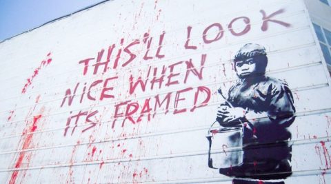 This weekend we’re watching: Fame and irony – Banksy, the invisible vandal