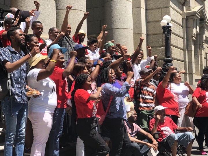 Cape Town housing activists decry plan to appeal court decision on contentious Tafelberg site