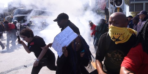 GBV protesters plan a case against police for ‘unjust’ arrests