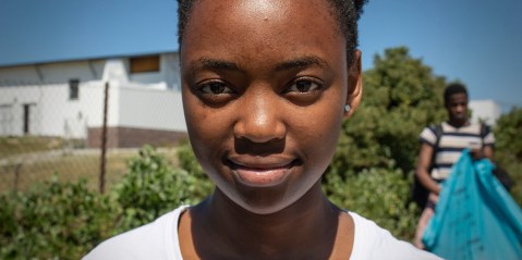 Cape Town teen climate activist Ayakha Melithafa takes drought to the UN