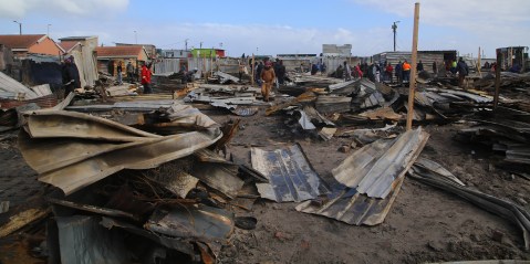 Everything is gone, say Cape Town’s Masiphumelele residents after 256 houses burn down