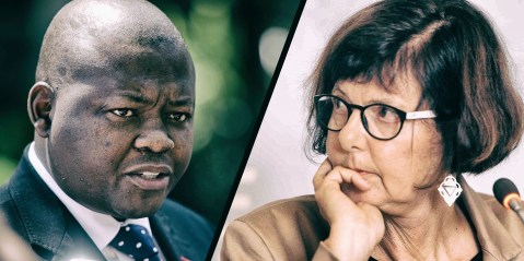 Hlophe’s lawyer Barnabas Xulu rips into Minister Creecy, accuses her of racism and inexperience