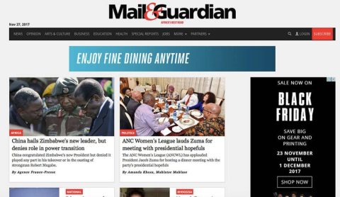 Op-Ed: Changing of the guard underway at Mail & Guardian