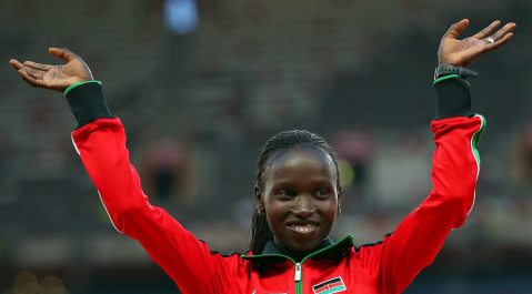 Vivian Cheruiyot takes gold in 5000m with new Olympic Record