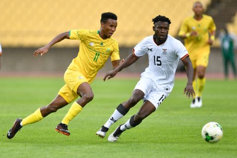 Bafana blush on and off the pitch