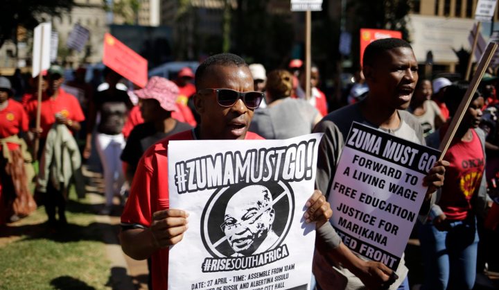 Rise or Fall: This is the start of the anti-Zuma protests, claim leaders