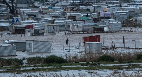 Watch how Cape Town rain left a neighbourhood under water
