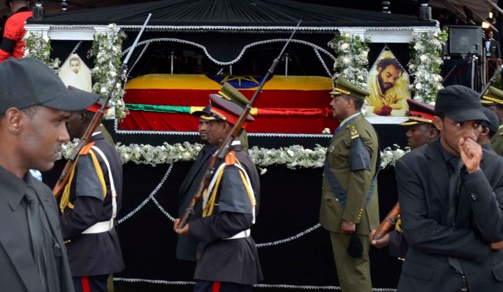 Ethiopians, heads of state pay respects at Meles funeral