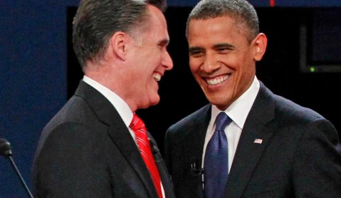 US2012: Obama and Romney prepare for decisive second debate