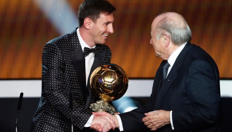 Messi sweeps to fourth successive Ballon D’Or