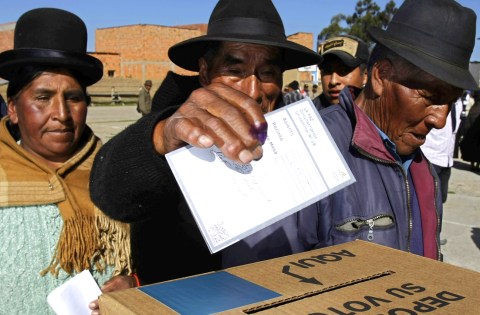 Bolivian indigenes’ movement continues its rise as Evo Morales claims re-election as president