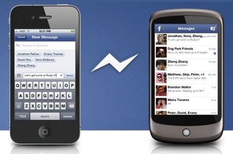 Facebook Messenger takes on SMS