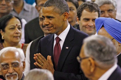 Obama in Asia – with one eye back on Washington