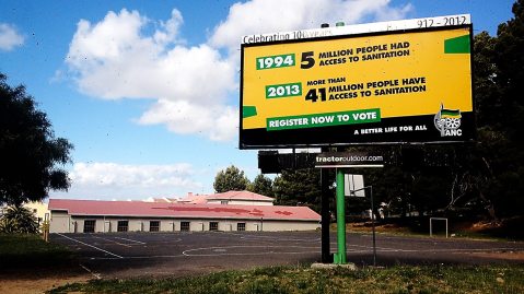 AFRICA CHECK: ANC billboard’s sanitation claim is false