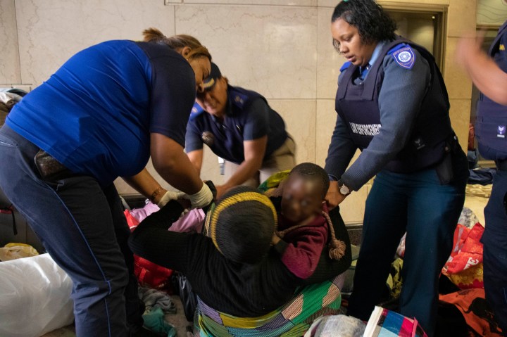 Children yanked from mothers’ arms in Cape Town as police break up migrant sit-in