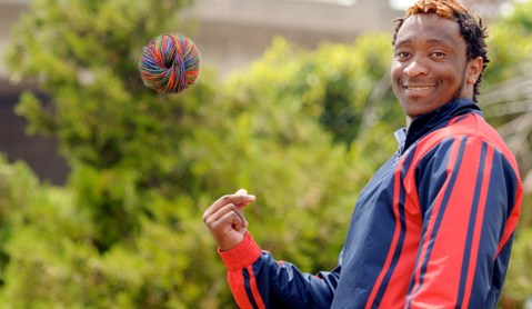 Siphe Mzaidume, top spinner – of yarns