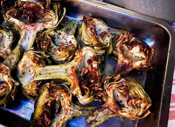 Lockdown Recipe of the Day: Grilled artichokes