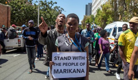 Cape Town: Paying the price to live in Marikana