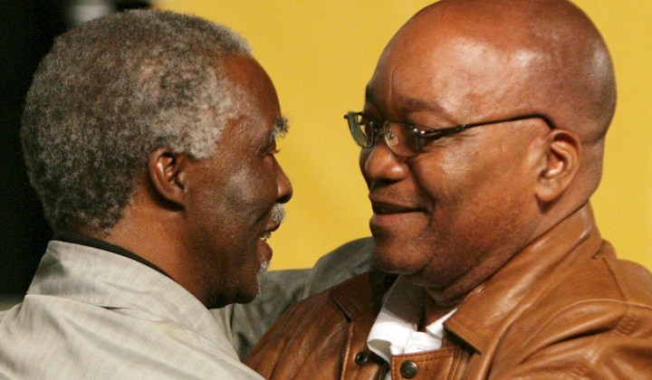 Zuma and Mbeki: The way we were