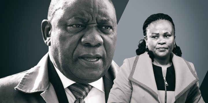 Ramaphosa’s lawyers on Mkhwebane: ‘Report reveals reckless determination to nail the president’