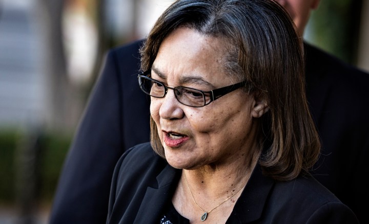 Patricia De Lille may be down, but not yet out