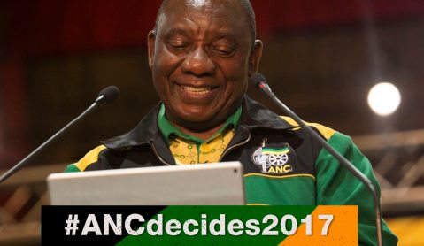 #ANCdecides2017: A new day dawns as Ramaphosa gives first address as ANC President