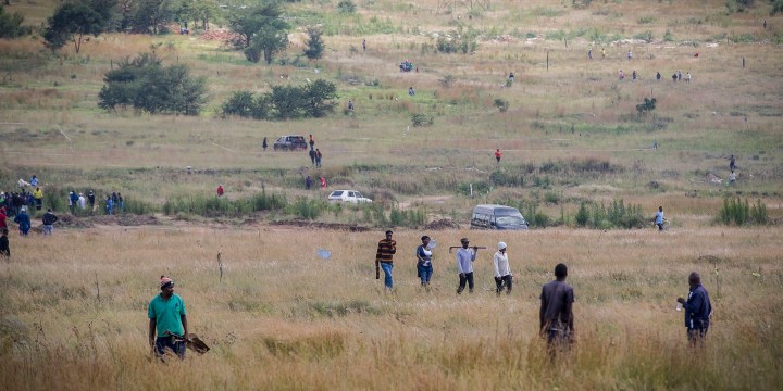 Implement land programmes or face invasions, warn Joburg communities