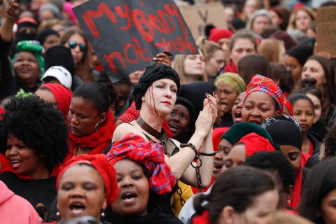 Striking the rock – Women’s Month starts with a roar of anger