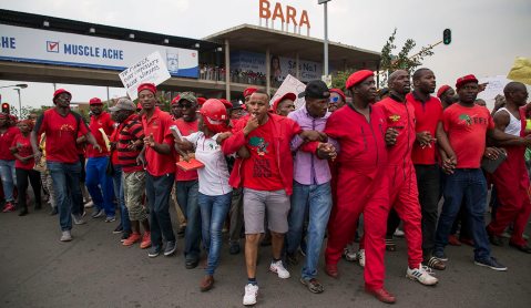 Bara Picket: EFF protest woeful state of public health system