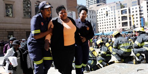 Grief-stricken fire fighters demand R4,000 danger pay